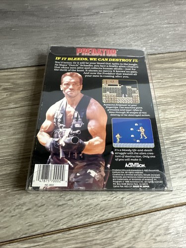 Nintendo Schwarzenegger Predator Nintendo NES (CIB) - Picture 20 of 22