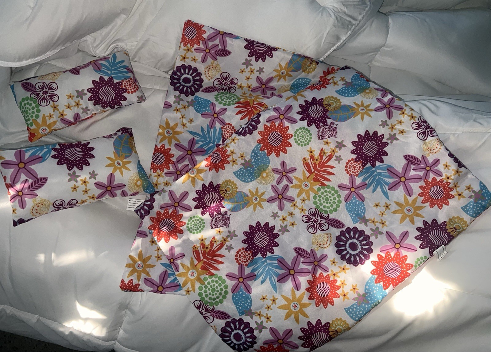 - White Pink Floral
