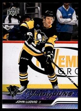 2023-24 Upper Deck Young Guns John Ludvig Rookie Pittsburgh Penguins #490