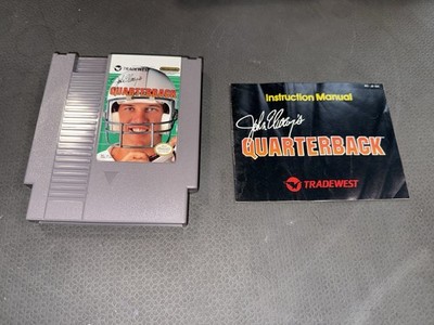 John Elway s Quarterback NES NFL Pro Football Simulator Sports Action W/ Manual