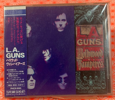 #ad L.A. Guns – Hollywood Vampires Japanese Pressing CD with OBI –3D $12.99