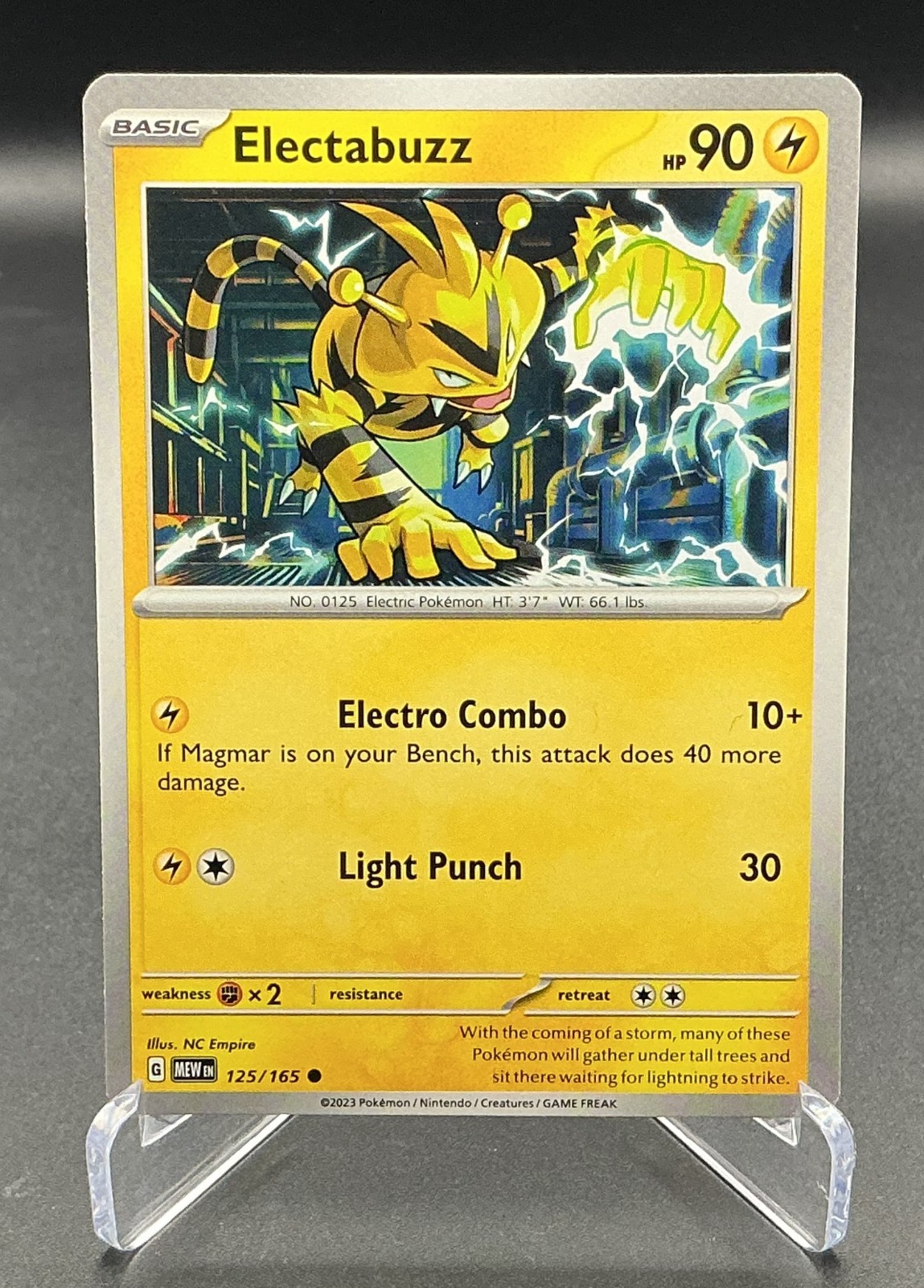 Electabuzz 125/165 - Pokémon Scarlet & Violet 151 MEW