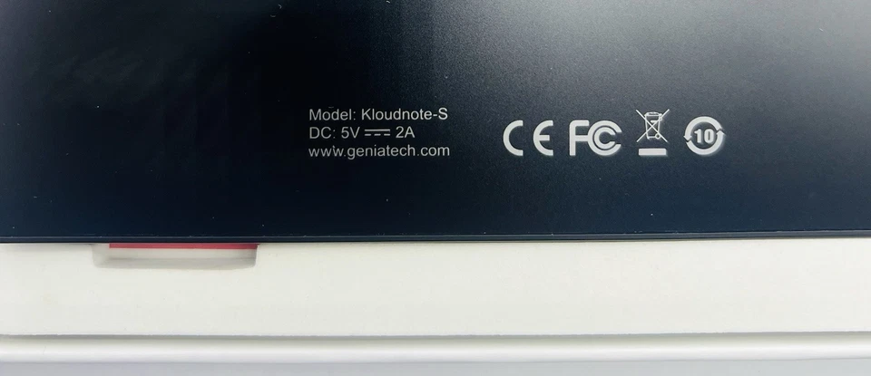 Geniatech Kloudnote S E-Ink Notepad 10.1” Android Writing Tablet - Image 4 of 4