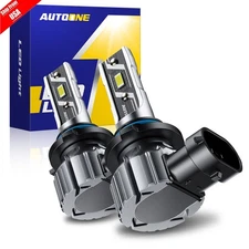 AUTOONE 9006 Combo 2 LED Headlights Kit Bulbs 6500K High Low Beam Super Bright