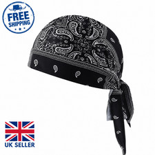 Paisley Cooling Headscarf Cap Bandana Beanie Motorcycle Pirate Head Wrap 2026