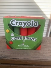 Crayola Fabric Colors by Riley Blake Christmas Solids Fat Quarters, 10 pcs NIB