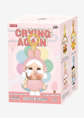 POP MART CRYBABY Crying Again Plush Vinyl Pendant SUPER SECRET