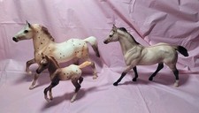 Breyer Lot 3 Medium Size Horses In Good Condition