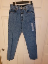 Vintage Marithe Francois Girbaud Jeans Womens Size 8 Long Stonewashed Blue Denim