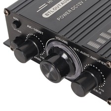Bluetooth 5.0 Power Amplifier Clear Sound Quality Aluminium Alloy 20Hz To 2 LQXU