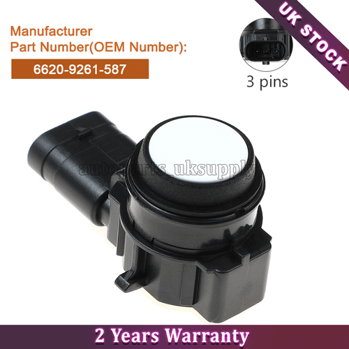 4PCS Car Bumper White PDC Parking Sensor for BMW 1 3 4 Series M3 M4 66209261587 - Picture 3 of 8