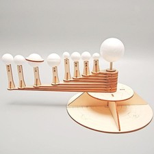 Wood Building Block Kit Science Kit Physics Learning Tool Material Technology