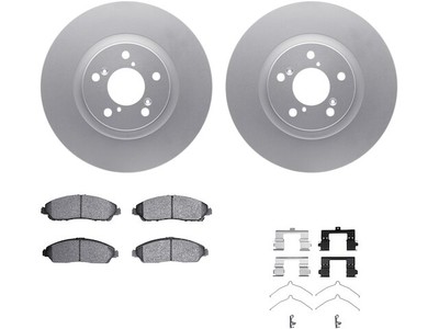 Front Brake Pad and Rotor Kit For 2016-2020 Acura RLX 2017 2018 2019 JX212CK