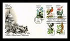 US COVER STATE BIRDS AND FLOWERS FIRST DAY ISSUE SETENANT ARTCRAFT