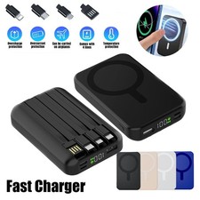 1000000mAh Magnetic Power Bank for iPhone 17/16/15 Wireless Portable Charger New