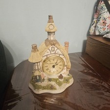 vintage "Father Time Little Cottage Clock" 1991 Lou Herbert