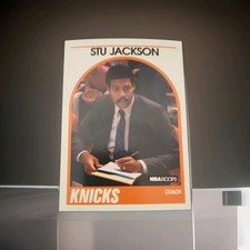 1989-90 NBA Hoops - Stu Jackson #60 (RC)