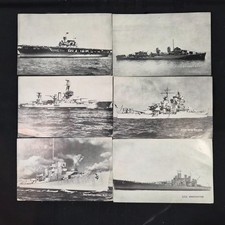 19 Vintage Photo Prints WWII US Naval Ship lot of 19 Black and White 5 x 8.