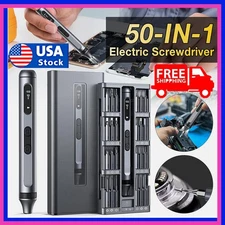 Cordless 50-IN-1 Mini Power Precision Electric Screwdriver Set Repair Tool KKU