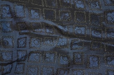 Vintage Grosvernor by Tootal marineblaue Krawatte mit geometrischem Muster