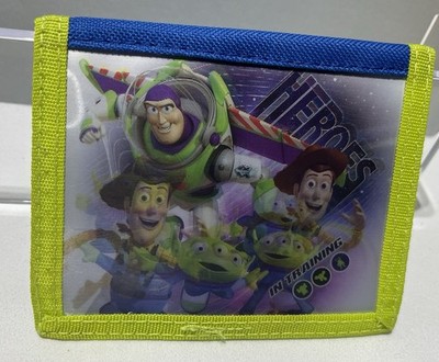 Disney Toy Story Buzz Light year Heroes In Training Bifold Hook & Loop Wallet