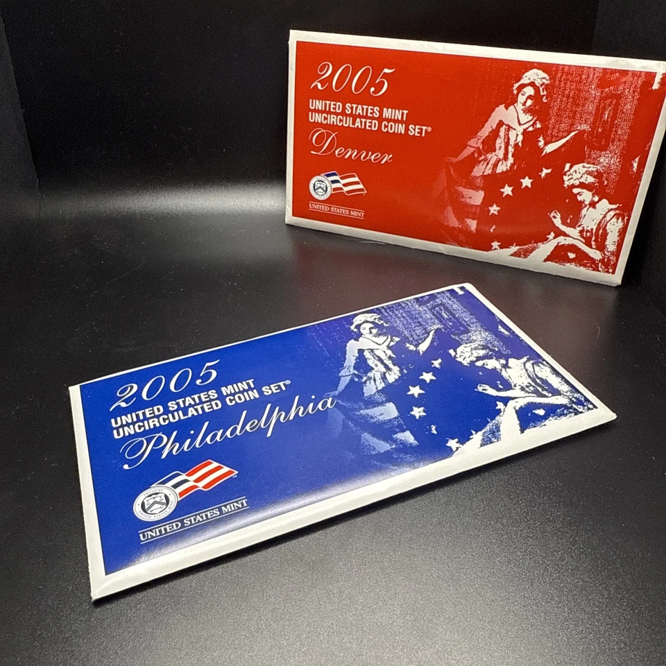 2005 Uncirculated Coin Set U.S Mint Government Packaging COA - Image 3 of 3