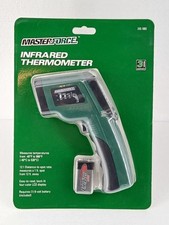 Masterforce Laser Infrared 9V Thermometer Temp Gun -40° to 986° F Sealed NOS 7A