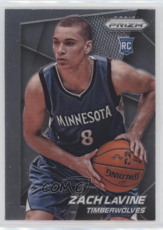 2014-15 Panini Prizm Zach LaVine #262 08b1