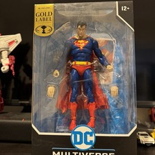 New DC Superman Action Comics  1000 Gold Label 7  Figure McFarlane Walmart Ex.