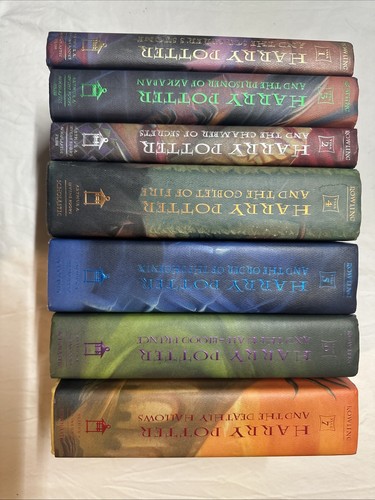 Harry Potter Complete Hardcover Set Books 1-7 1st American Edition J.K. Rowling