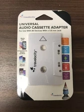 Universal Audio Cassette Adapter For Use With All Devices With A 3.5MM Brand New