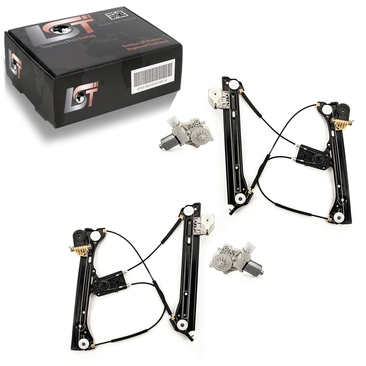 2X Electric Window Lifter Front Left Right Motor For BMW 3 Gran Turismo F34