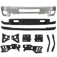 11-piece Front Bumper Kit For 2011-2014 Silverado 2500hd 2500 Hd 3500 W Brackets
