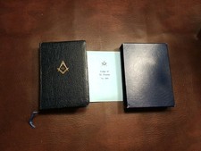Holy Bible Masonic Edition A Lewis Masonic Publisher Limited 1980 Royal Brevier