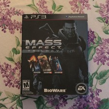 Electronic Arts Mass Effect Trilogy Sony PlayStation 3 PS3, Manual, 2012, M