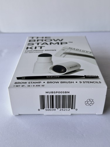 The BROW STAMP Professionelles Augenbrauenschablonen-Set von MadLuvv - Soft Brown Finish - Bild 6 von 7