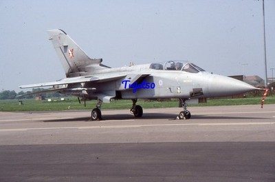 35mm Aircraft Slide Tornado ZE889 RAF Brize Norton 2000