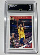 2019 Donruss WNBA Kelsey Mitchell #3 Graded GMA 9 MT Indiana Fever