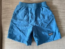 Patagonia Boys Blue Swim Trunks Kids' XXS, 3-4 
