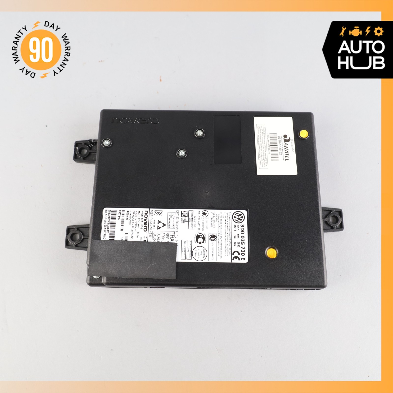 12-18 Bentley Continental GT GTC Bluetooth Interface Control Module Unit OEM