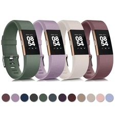 Image of For Fitbit Charge 2 Strap Replacement Metal Buckle Wristband Small Or Large✅.