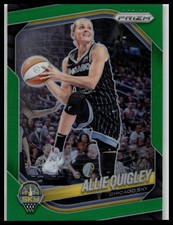 2025 Panini Prizm WNBA #80 Allie Quigley Green Prizms