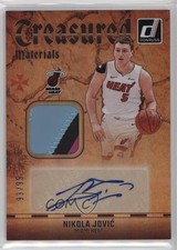2024 Panini Donruss Treasured Materials Signatures 93/99 Nikola Jovic Auto y0g