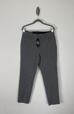 Nwt Banana Republic High-Rise Sloan Pants Women Size 8 Gray Ankle Stretch