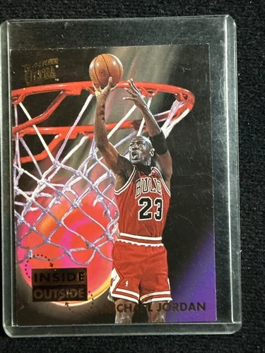 1993-94 Fleer Ultra - Inside Outside Michael Jordan #4