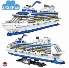 Royal Caribbean Cruise Ship Building Block Set Quantum Class Northstar Flowrider