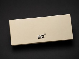 Montblanc scatola originale vuota per penna - NOS - astuccio custodia box origin