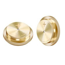 100 New 2Pcs Premium MR-9 Battery Adapter for Vintage Cameras - Durable Brass