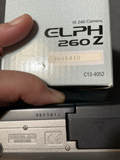 Canon ELPH 260Z Point Shoot ZOOM APS Film Camera 30-60mm Untested