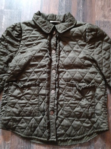 Free / Quent Stepp Jacke olive Gr. Medium ( ca. 38/40 ) verspielt - Bild 2 von 3